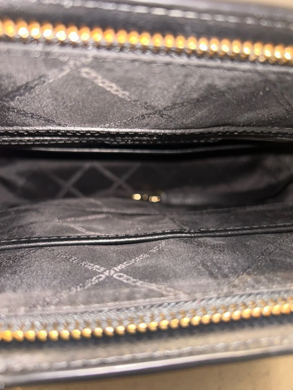 Michael Kors Animal-Print Satchel in Black and Brown - Picture 10 of 13